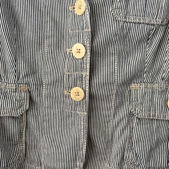GAP Women’s Vintage Navy & White Limited Edition Jacket Size Large - Picture 6 of 16